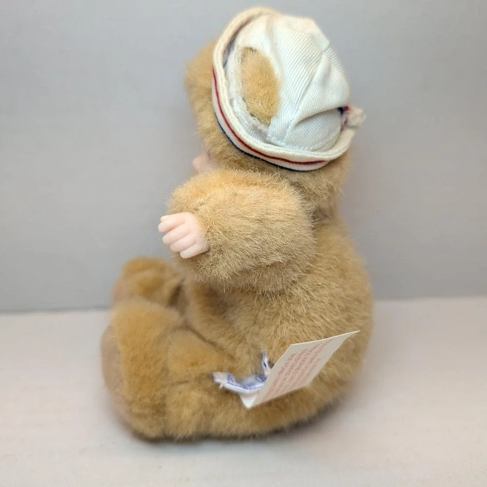 Anne Geddes Baby Sailor Bear Bean Bag Plush Doll 5